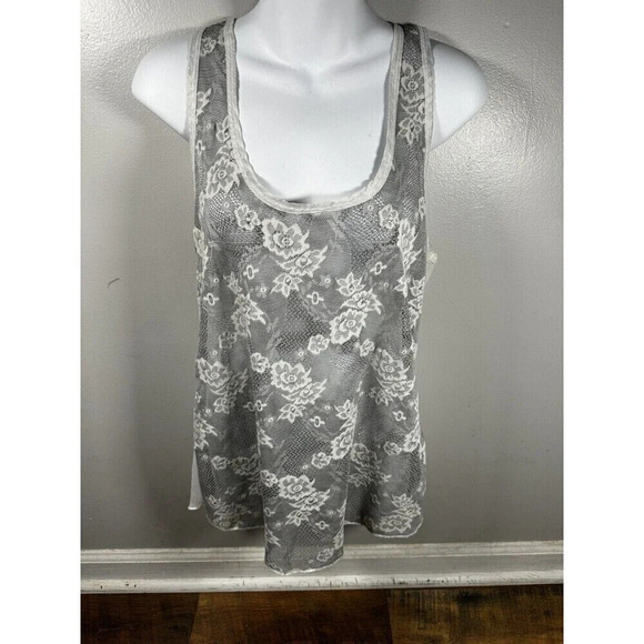 Poetry Hemp Cotton Sheer Design  Top Button Detail Size 8 - Picture 1 of 3